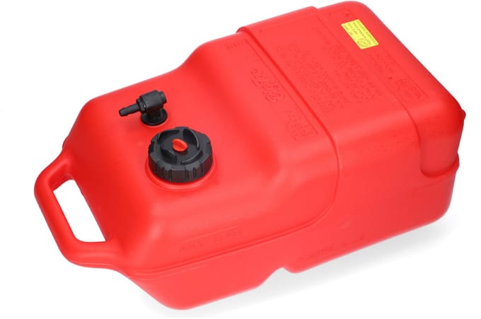 Brandstoftank rood / aansluitnippel (8mm)