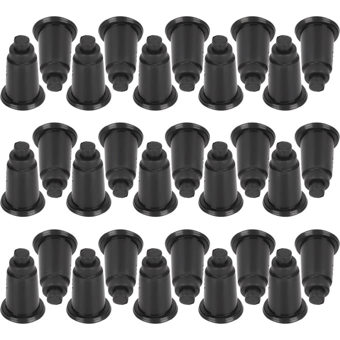 30 STKS Plastic Verstelbare Hoogte Aquarium Bodemfilterplaat Beugel Vistentanks Filtratierooster zwart
