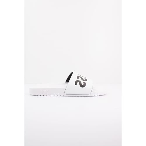 Boss Heren Slippers Wit Met Printje Voor Comfortabel Gebruik