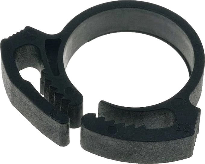 2x Kabelklem - 15.9 tot 18.2mm - UL94HB - Kunststof