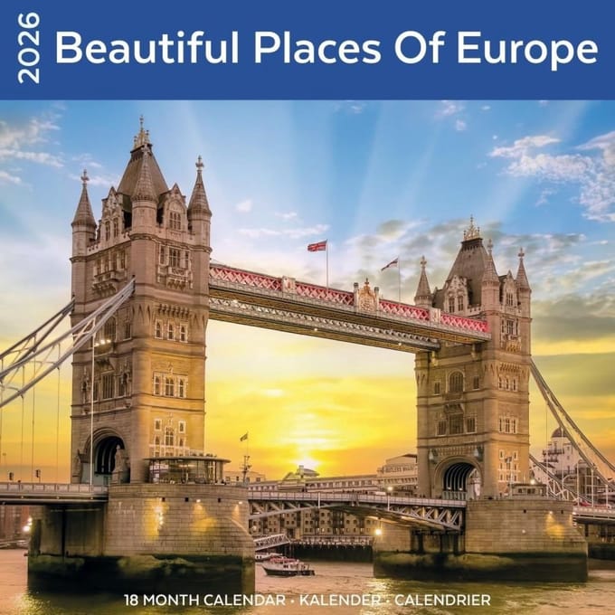 Beautiful Places Of Europe Kalender 2026