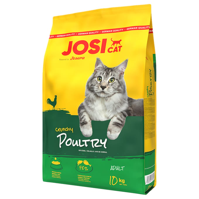 10kg Josera JosiCat Crunchy Kip Kattenvoer droog