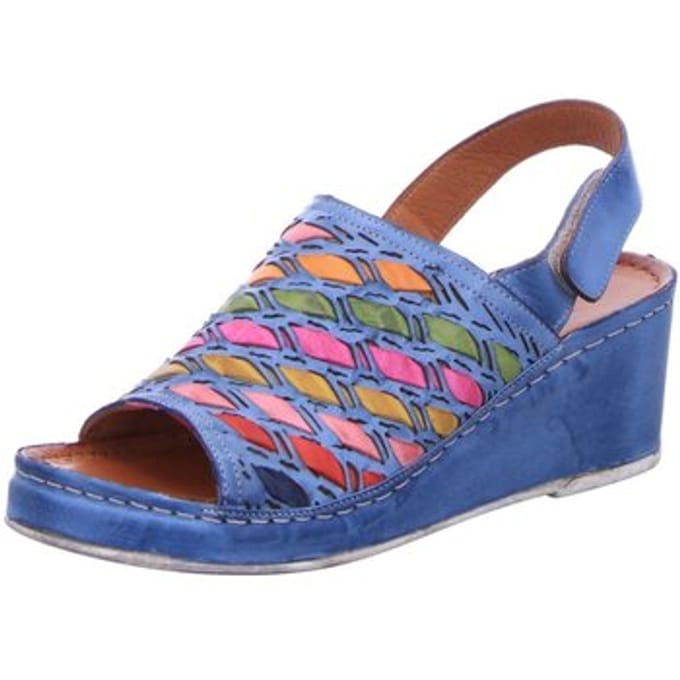 Sandalen met sleehak Gemini -