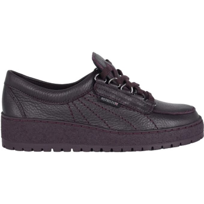 Mephisto Lady - dames veterschoen - Paars - maat 35.5 (EU) 3 (UK)