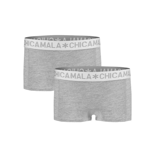 Muchachomalo Meisjes 2-pack boxershorts effen