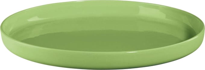 ASA Selection | Serveer Bord | Nova | Rond | Porselein | Groen | 25CM