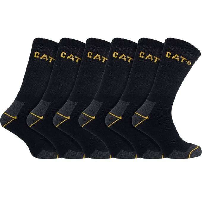 6-Pack Unisex Zware Werk Sokken voor Stalen Neus Bottinen