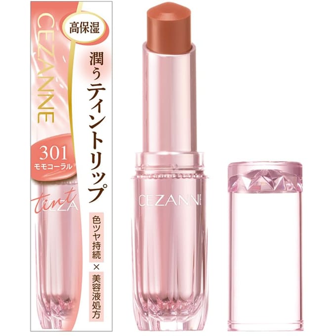 CEZANNE - Lasting Gloss Lip Tint N 301 Peach Coral