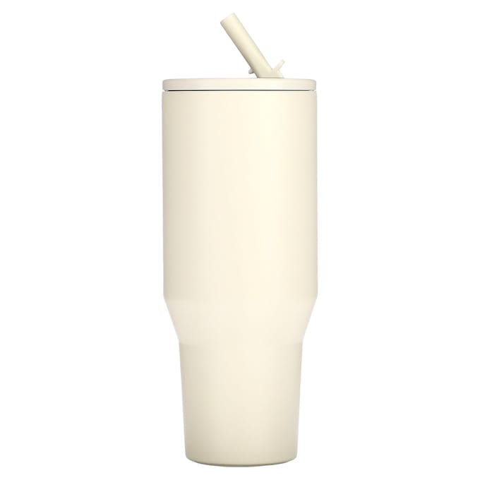 Gobelet quotidien, Crème, 40 oz white