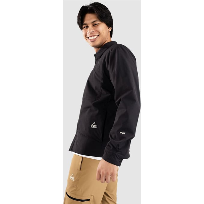 SOS Salonga Windproof Shirt zwart