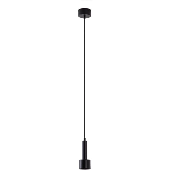 Zambelis LED hanglamp 22177, zwart, Ø 7 cm, metaal