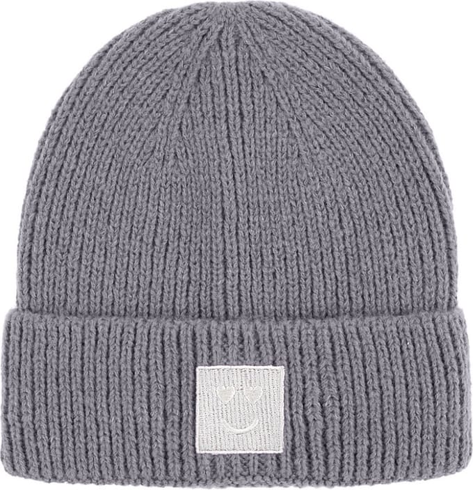 Muts - Unisex - Beanie - Grijs - Smiley