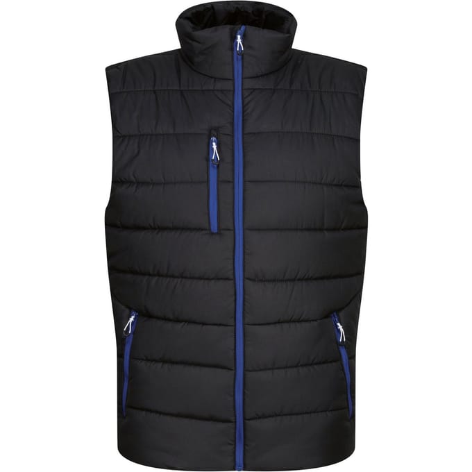 Regatta Heren Navigate Thermisch Gilet (Zwart/Nieuw Royal)