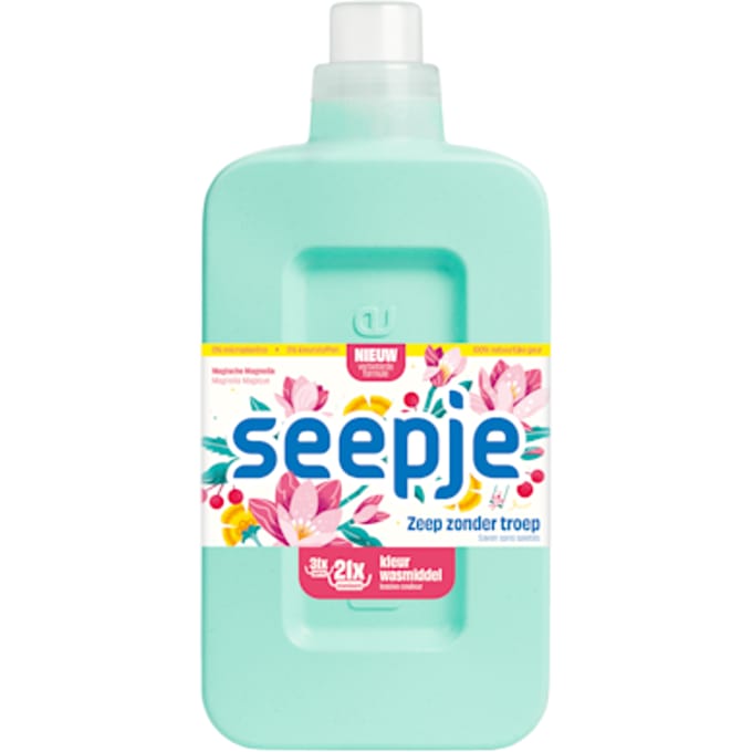 Seepje Wasmiddel Kleur Magische Magnolia - 945 ml