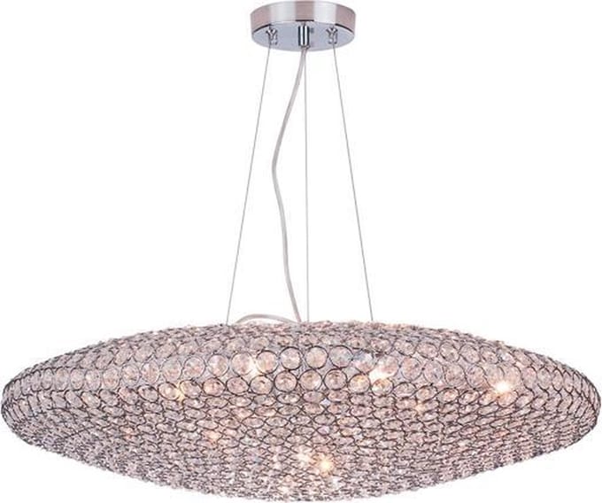 Hanglamp Treasure Ø67cm - crystal - 9x40w G9
