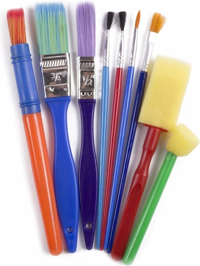 Benson Penseel - Kwasten Set - Assortiment - 9 delig