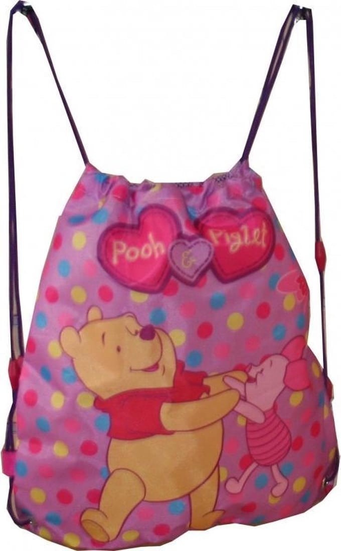 Winnie de Poeh en Knorretje zwemtas / gymtas 35cm