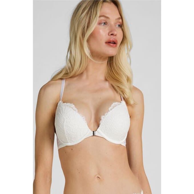 Hunkemöller Voorgevormde push-up beugel bh Whitney Wit