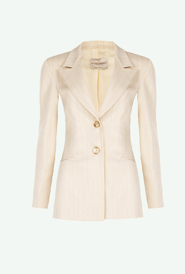 grijs jasje vrouw beige licht