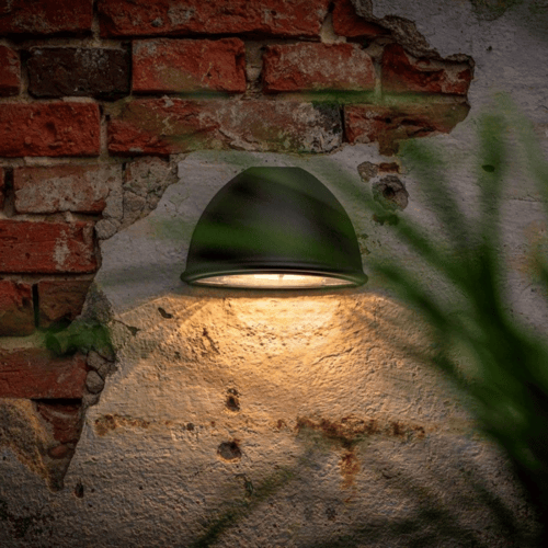 Garden Lights: Boaz Wandlamp 12 Volt - Zwart