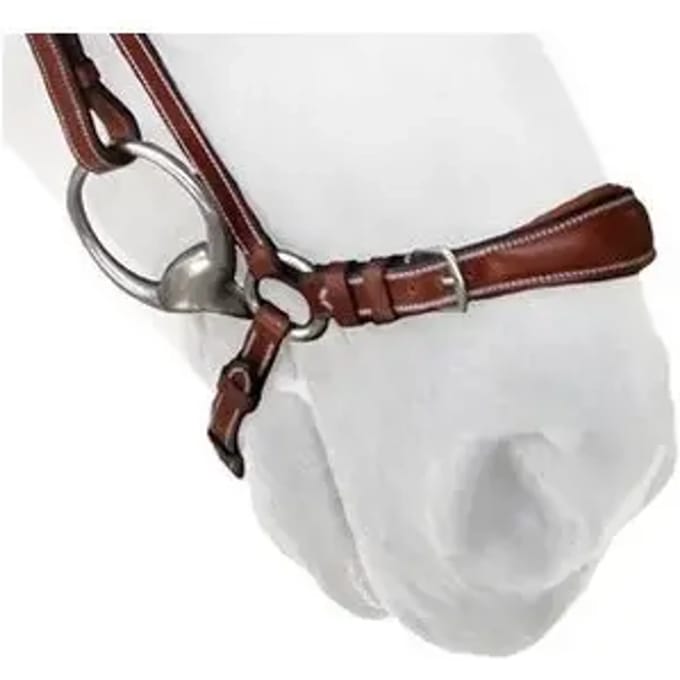 Duitse paardenneusriem Silver Crown