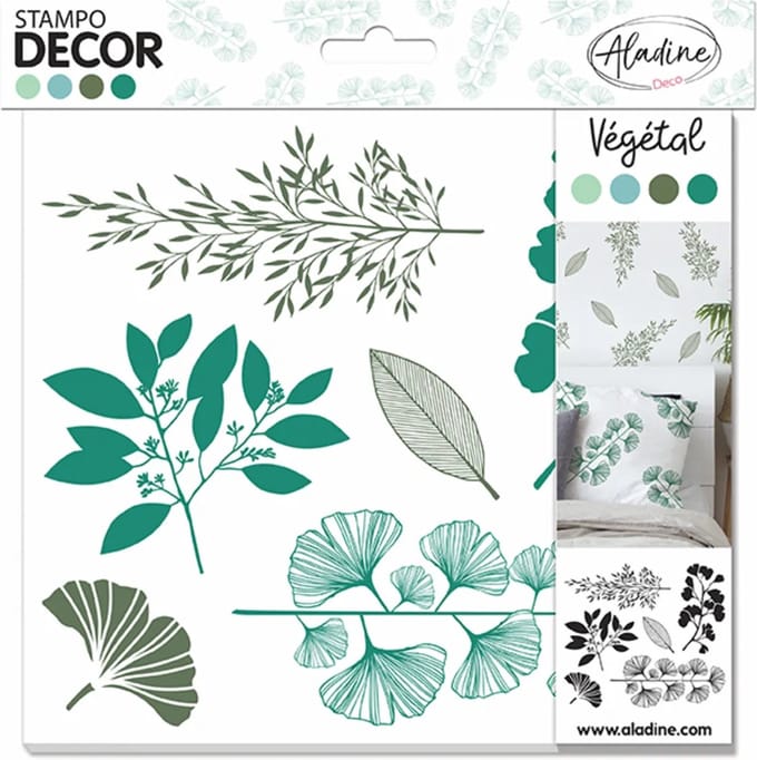 Aladine Aladine Stampo Decor Stempels Natuur