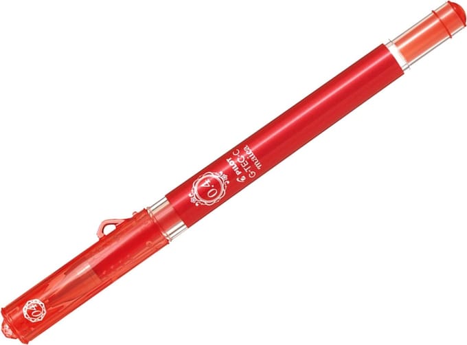 PILOT - Gelpen Maica Hi-Tec - Rood - 0.4mm