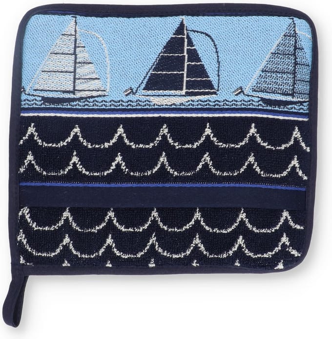 Bunzlau Castle | Pannenlap Boot Donkerblauw CE