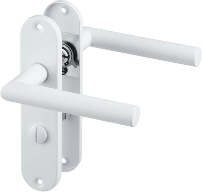 Calzio - WC-Slot Wit - Kort Rond Schild