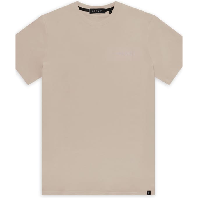 Aspact Unisex Kendi Tee Sand Größe: S | Hemden Outlet | Unisex | Braun
