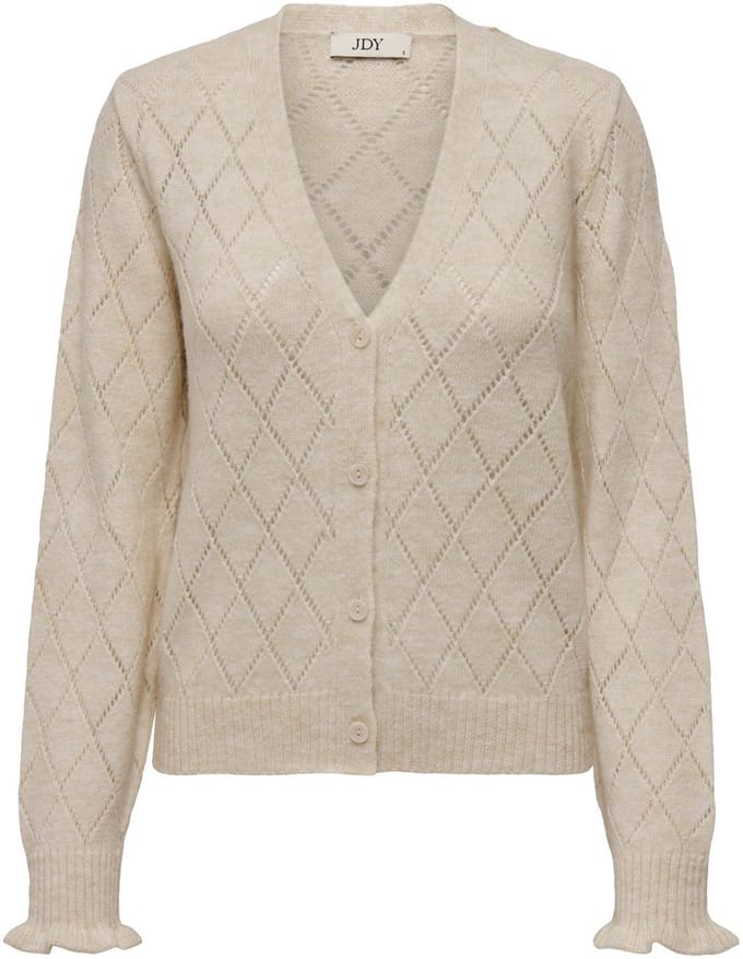 JDY - JDYLETTY L/S V-NECK STRUC CARDI KNT Dames Vest