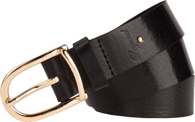 Legend Dames - Leren riem - Zwart - 80cm