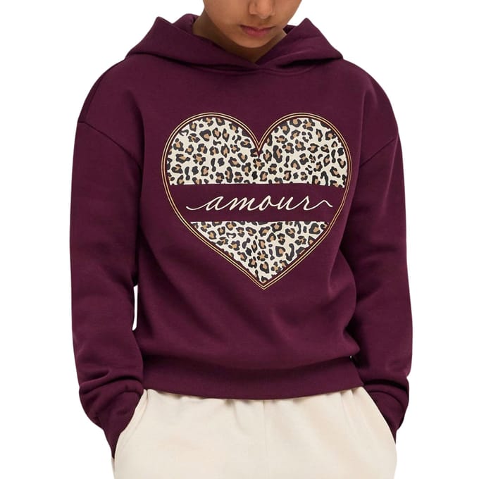 Kids Only Cooper Life Heart Hoodie Junior - Maat 146/152