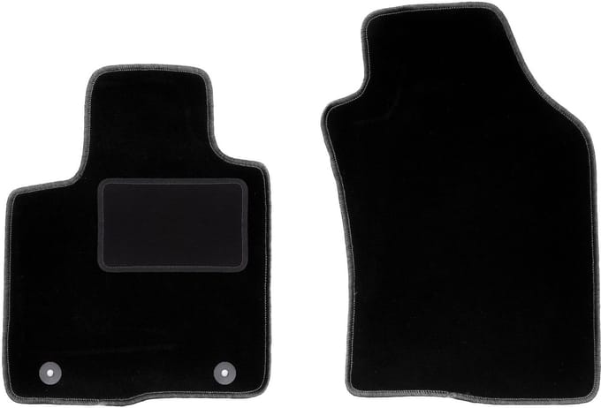 Voormatten zwart voor: Lancia Ypsilon III hatchback (2011-)