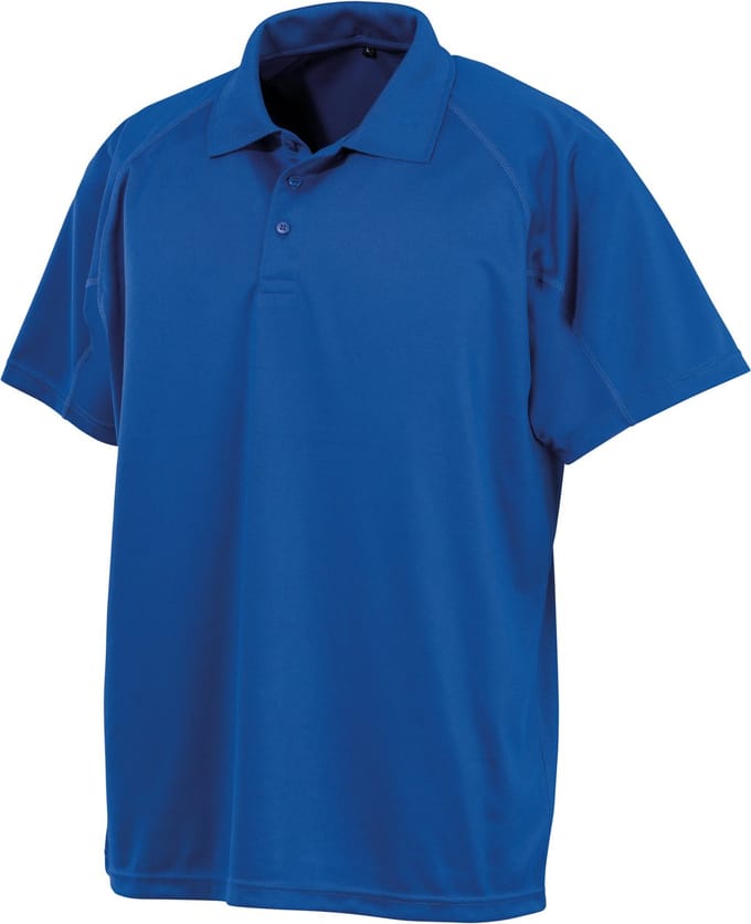 Performance Aircool herenpolo met korte mouwen Royal Blue - S