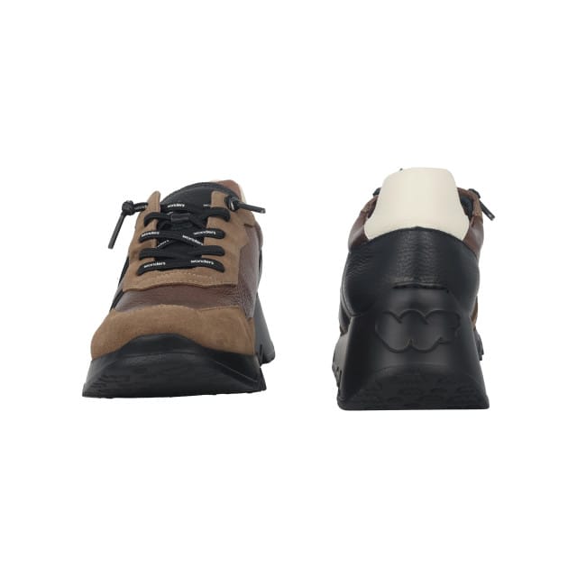 Wonders Track - dames sneaker - Taupe - maat 42 (EU) 9 (UK)