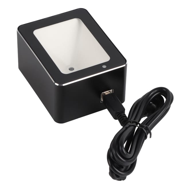 Desktop Barcodescanner QR Code Scanplatform Supermarkt Mobiele Betaling YHD‑9800YHD‑9800 wit