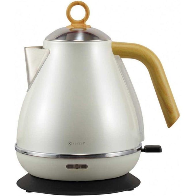 Kassel 93233 - Retro Waterkoker - 1,7L - RVS - Pearl