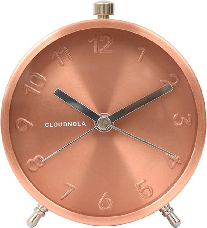 Cloudnola - Glam Copper wekker