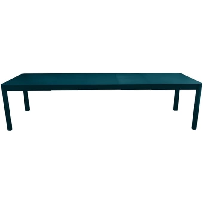 Fermob Ribambelle tafel - 21 acapulcoblauw - 3 Inlegplaten
