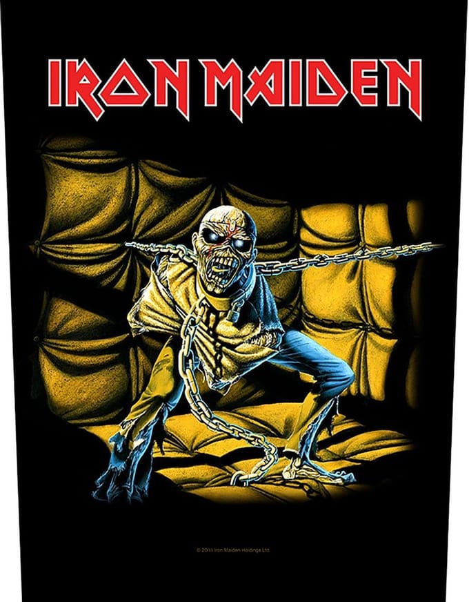 Iron Maiden - Piece Of Mind Rugpatch - Multicolours