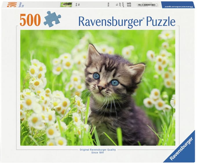 Ravensburger puzzel Katje in de wei - Legpuzzel - 500 stukjes
