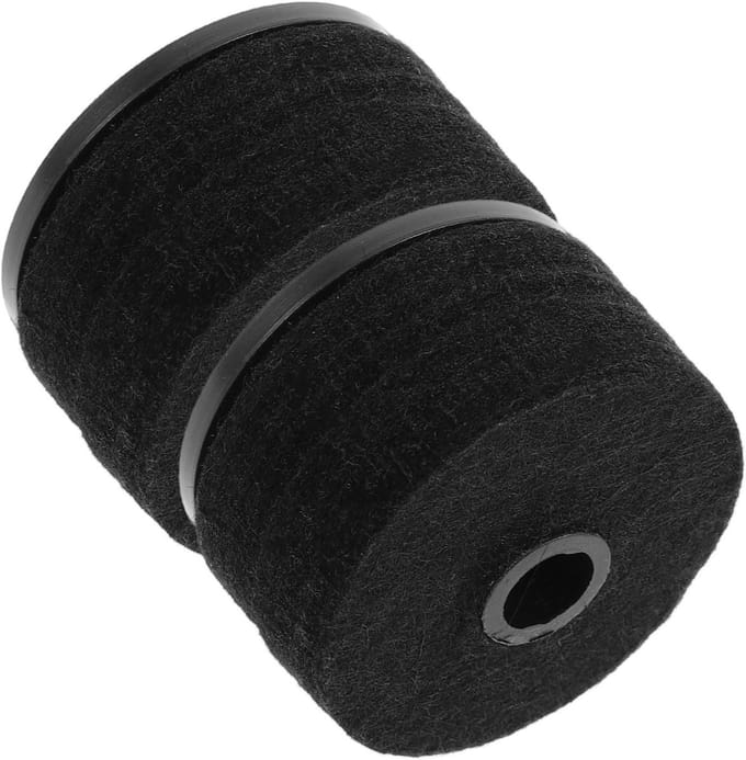 Bekkenhoezen Set - Percussie Accessoires - Drum Onderhoud - Beschermt Tegen Slijtage - 2 Sets - Zwart