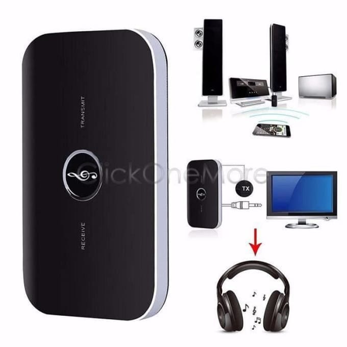HIFI draadloze Bluetooth 2 in 1 audio zender ontvanger adapter 35MM RCA muziek van