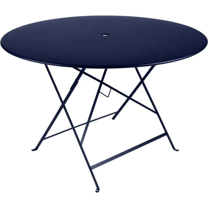 Fermob BISTRO klaptafel rond - 92 abyssblauw - Ø 117 cm