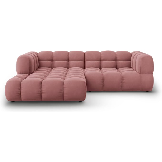 3-zits hoekbank Sky links velvet | Cosmopolitan Design
