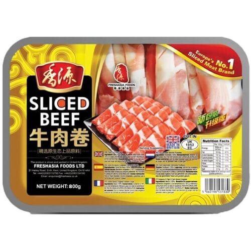 Freshasia Gesneden Rundvlees 800g