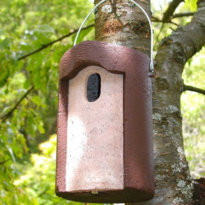 Schwegler nestkast ovaal van houtbeton