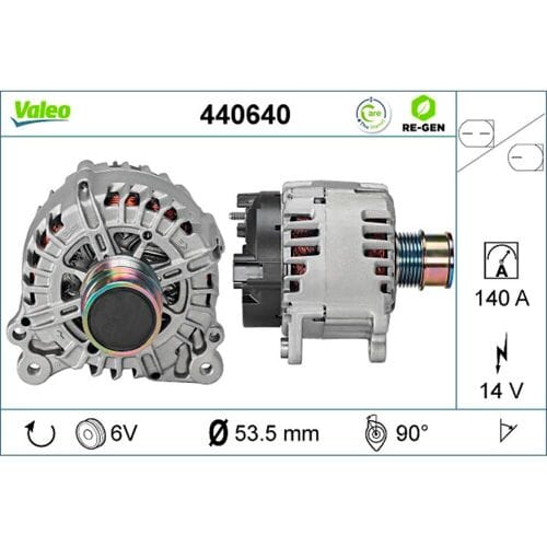 Dynamo / Alternator VALEO 440640