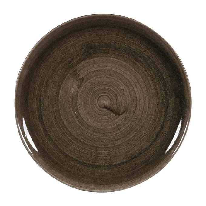 Churchill Stonecast Patina Evolve Iron Black Schalen 324mm (6 stuks)